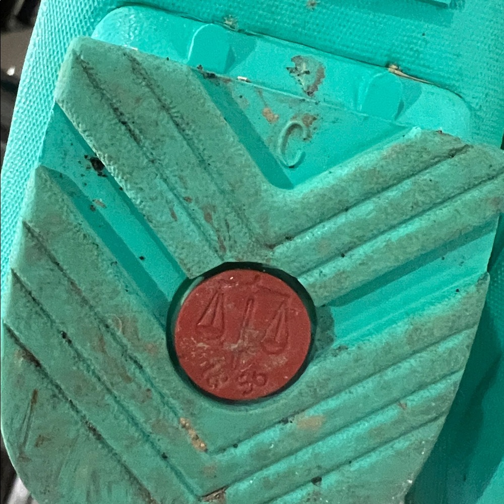Hunter Tall Gloss Rain Boots in Turquoise - Picture 13 of 13